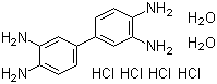 CAS # 167684-17-5, 3,3'-Diaminobenzidine tetrahydrochloride dihydrate, 3,3',4,4'-Biphenyltetramine tetrahydrochloride dihydrate