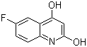 structure of CAS# 1677-37-8, 6-Fluoro-2,4-dihydroxyquinoline