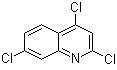 structure of CAS# 1677-49-2, 2,4,7-Trichloroquinoline