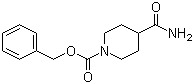 structure of CAS# 167757-45-1, 1-Cbz-哌啶-4-甲酰胺