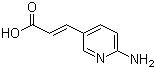 structure of CAS# 167837-43-6, (2E)-3-(6-氨基-3-吡啶基)-2-丙烯酸