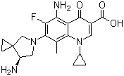 structure of CAS# 167887-97-0, 欧拉沙星