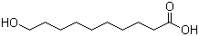 CAS # 1679-53-4, 10-Hydroxydecanoic acid