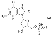 CAS # 1679384-24-7, 8-Hydroxydeoxyguanosine 5'-monophosphate sodium salt