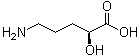 CAS # 16814-81-6, (S)-5-Amino-2-hydroxyvaleric acid, (S)-5-Amino-2-hydroxypentanoic acid
