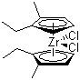 CAS # 168192-11-8, Bis(1-ethyl-2-methylcyclopentadienyl)zirconium dichloride