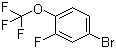 structure of CAS# 1682-06-0, 1-Bromo-3-fluoro-4-trifluoromethoxybenzene