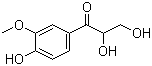 structure of CAS# 168293-10-5, C-藜芦酰乙二醇