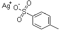 structure of CAS# 16836-95-6, 4-甲基苯磺酸银