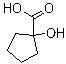 structure of CAS# 16841-19-3, 1-羟基-1-环戊基甲酸