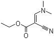 structure of CAS# 16849-87-9, Ethyl 2-cyano-3-(dimethylamino)acrylate