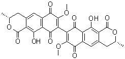 Xanthomegnine molecular structure (CAS 1685-91-2)