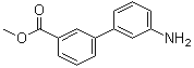 CAS # 168619-25-8, 3'-Amino-[1,1'-biphenyl]-3-carboxylic acid methyl ester, 3'-Amino-[1,1'-biphenyl]-3-carboxylic acid methyl ester, Methyl 3'-amino-1,1'-biphenyl-3-carboxylate, Methyl 3'-aminobiphenyl-3-carboxylate