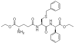 CAS # 168682-53-9, Ezatiostat, (2R)-L-gamma-Glutamyl-S-(phenylmethyl)-L-cysteinyl-2-phenylglycine 1,3-diethyl ester, Ter 199, Terrapin 199