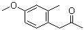 structure of CAS# 16882-24-9, 1-(4-甲氧基-2-甲基苯基)-2-丙酮