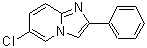structure of CAS# 168837-18-1, 6-Chloro-2-phenylimidazo[1,2-a]pyridine