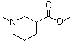 CAS # 1690-72-8, Methyl 1-methylpiperidine-3-carboxylate, 1-Methylpiperidine-3-carboxylic acid methyl ester
