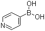 Pyridine-4-boronic acid molecular structure (CAS 1692-15-5)