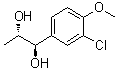 CAS # 169217-47-4, (1R,2S)-1-(3-Chloro-4-methoxyphenyl)-1,2-propanediol, Trametol