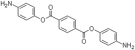 structure of CAS# 16926-73-1, 对苯二甲酸二对氨基苯酯
