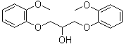 CAS # 16929-60-5, 1,3-Bis(o-methoxyphenoxy)-2-propanol, NSC 142122