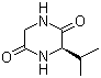 structure of CAS# 16944-60-8, (S)-3-异丙基-2,5-哌嗪二酮