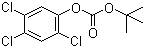 structure of CAS# 16965-08-5, tert-Butyl 2,4,5-trichlorophenyl carbonate