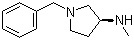 structure of CAS# 169749-99-9, (3S)-(+)-1-苄基-3-(甲氨基)吡咯烷