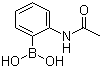 structure of CAS# 169760-16-1, 2-乙酰胺基苯硼酸