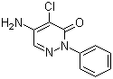 Chloridazon molecular structure (CAS 1698-60-8)