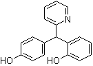 CAS # 16985-05-0, 2-[(4-Hydroxyphenyl)-2-pyridinylmethyl]phenol