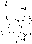 structure of CAS# 169939-93-9, Ruboxistaurin hydrochloride
