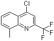 CAS # 1701-25-3, 4-Chloro-8-methyl-2-(trifluoromethyl)quinoline