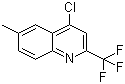 CAS # 1701-26-4, 4-Chloro-6-methyl-2-(trifluoromethyl)quinoline