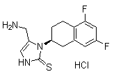 structure of CAS# 170151-24-3, 内匹司他盐酸盐