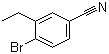 structure of CAS# 170230-29-2, 4-Bromo-3-ethylbenzonitrile