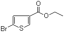 structure of CAS# 170355-38-1, 5-溴-3-噻吩羧酸乙酯