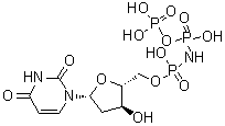 CAS # 170428-86-1, 2'-Deoxyuridine 5'-(P,P',P'',P''-tetrahydrogen imidotriphosphate), alpha,beta-Imino dUTP