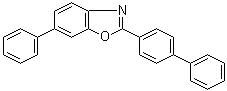 structure of CAS# 17064-47-0, 2-(4-Biphenylyl)-6-phenylbenzoxazole