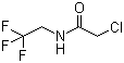 structure of CAS# 170655-44-4, 2-Chloro-N-(2,2,2-trifluoroethyl)acetamide