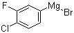 structure of CAS# 170793-00-7, 3-氟-4-氯苯基溴化镁
