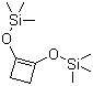 structure of CAS# 17082-61-0, 1,2-Bis(trimethylsiloxy)cyclobutene