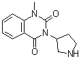 CAS # 1708288-38-3, 1-Methyl-3-(3-pyrrolidinyl)-2,4(1H,3H)-quinazolinedione