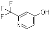 2-Trifluoromethylpyridin-4-ol molecular structure (CAS 170886-13-2)