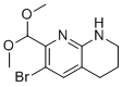 CAS # 1708974-02-0, 6-Bromo-7-(dimethoxymethyl)-1,2,3,4-tetrahydro-1,8-naphthyridine