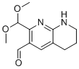 CAS # 1708974-56-4, 2-(Dimethoxymethyl)-5,6,7,8-tetrahydro-1,8-naphthyridine-3-carbaldehyde