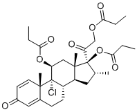 CAS # 1709825-83-1, Beclometasone Dipropionate EP Impurity S, Beclomethasone 11,17,21-Tripropionate,[2-[(8S,9R,10S,11S,13S,14S,16R,17S)-9-chloro-10,13,16-trimethyl-3-oxo-11,17-di(propanoyloxy)-6,7,8,11,12,14,15,16-octahydrocyclopenta[a]phenanthren-17-yl]-2-oxoethyl] propanoate