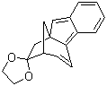 CAS # 171-00-6, Spiro[1,3-dioxolane-2,8'(9'H)-[7H-7,9a]methanobenz[a]azulene], 7H-7,9a-Methanobenz[a]azulen-8(9H)-one cyclic 1,2-ethanediyl acetal
