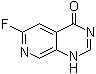 structure of CAS# 171178-44-2, 6-Fluoropyrido[3,4-d]pyrimidin-4(1H)-one