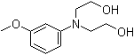 structure of CAS# 17126-75-9, N,N-二(2-羟基乙基)-3-甲氧基苯胺